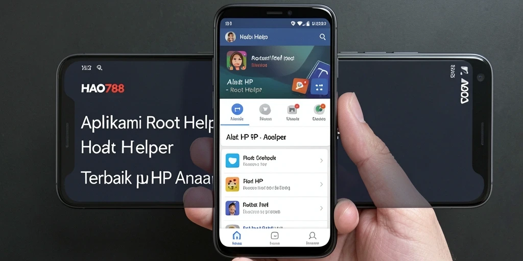 Tampilan antarmuka utama HAO788 yang user-friendly dan mudah dinavigasi.