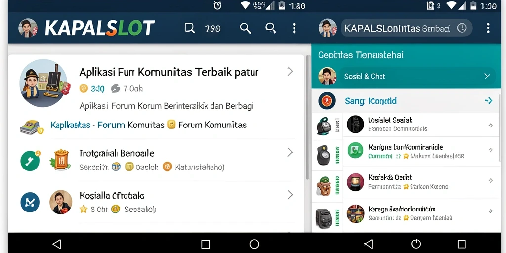 Antarmuka Forum Komunitas KAPALSLOT yang ramah pengguna dan interaktif.