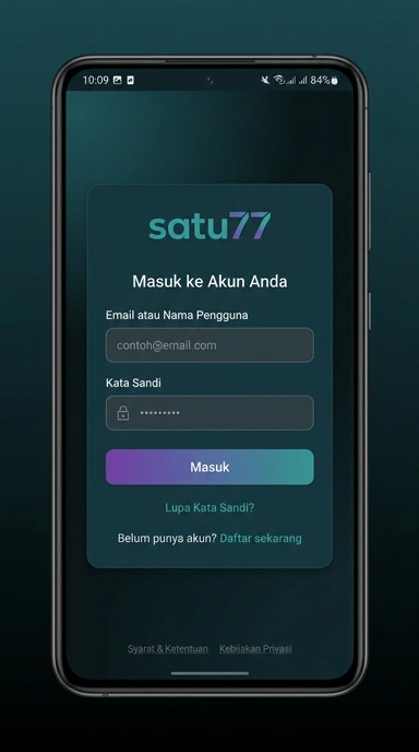 Masuk ke Akun satu77 dengan Mudah dan Cepat